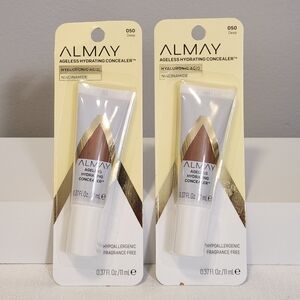 Almay Ageless Hydrating Concealer‎ 050 Deep Lot of 2